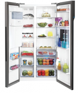 یخچال و فریزر ساید بای ساید بکو مدل GNE162423ZE