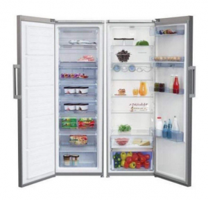 یخچال و فریزر دو قلوی بکو مدل RSNE415M23DX-RFNE320L23X