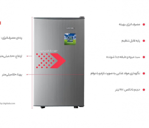 یخچال ایستکول مدل TM-642-80