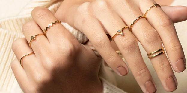 انگشتر طلا ساده