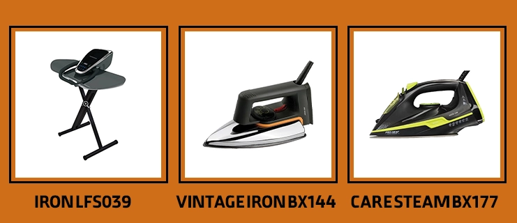 اتو وینتیج گرین لاین مدل GREEN LION VINTAGE IRON BX144