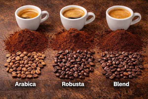 انواع قهوه اسپرسو در طعم و بافت قهوه شما تاثیرگذار ست